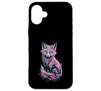 Mystical Vibrant Fox Art Fantasy Case for iPhone 16 Plus