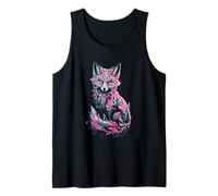 Mystical Vibrant Fox Art Fantasy Tank Top