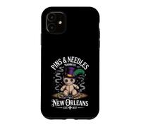 Mystical Voodoo Doll New Orleans Pins and Needles Art Case for iPhone 11
