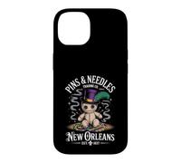 Mystical Voodoo Doll New Orleans Pins and Needles Art Case for iPhone 14
