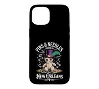 Mystical Voodoo Doll New Orleans Pins and Needles Art Case for iPhone 15
