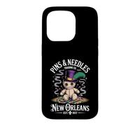 Mystical Voodoo Doll New Orleans Pins and Needles Art Case for iPhone 15 Pro
