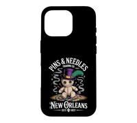 Mystical Voodoo Doll New Orleans Pins and Needles Art Case for iPhone 16 Pro