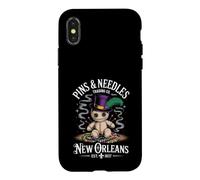 Mystical Voodoo Doll New Orleans Pins and Needles Art Case for iPhone X/XS