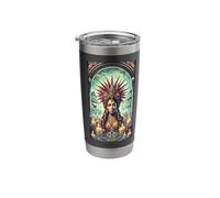 Mystical Voodoo Queen Artwork Stainless Steel Insulated Tumbler
