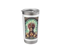 Mystical Voodoo Queen Artwork Stainless Steel Insulated Tumbler