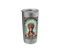 Mystical Voodoo Queen Artwork Stainless Steel Insulated Tumbler