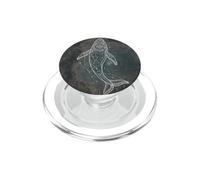 Mystical Whale Spiritual Cosmic Dream PopSockets PopGrip for MagSafe