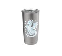 Mystical White Dragon for Kids Stainless Steel Insulated Tumbler