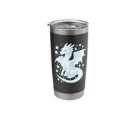 Mystical White Dragon for Kids Stainless Steel Insulated Tumbler