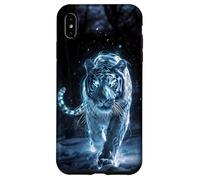 Mystical White Tiger in Snow Case for iPhone XS Max