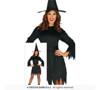 Mystical Witch Costume Ladies Halloween Witches Outfit Fancy Dress Adults