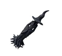 Mystical Witch Figurine Hand Carveds Resin Artwork Sculpture Ideal for Halloween Party Decorations and Collections Giving Statue for Decor Halloween Craft Vibrant Figurine Holiday Sculpture Collection