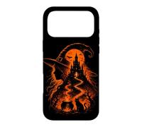 Mystical Witch Halloween Gothic Moon Cat Women's Case for iPhone 17 Pro Max