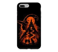 Mystical Witch Halloween Gothic Moon Cat Women's Case for iPhone 7 Plus/8 Plus