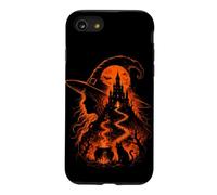 Mystical Witch Halloween Gothic Moon Cat Women's Case for iPhone SE (2020) / 7/8