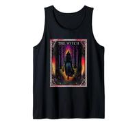 Mystical Witch Tarot Forest Halloween Gothic Tank Top