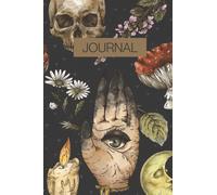 Mystical, witchy Lined Journal| Mystic Vintage Design Journal