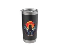 Mystical Wolf Warrior Stainless Steel Insulated Tumbler