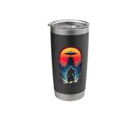 Mystical Wolf Warrior Stainless Steel Insulated Tumbler