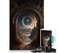 Mystical Worlds Fantasy 1000 Piece Jigsaw Puzzles for Adults Jigsaw Fine Logic Toy Quiet Fun Neat Edge Memorable Gift (50x75cm)