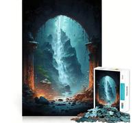 Mystical Worlds Fantasy Hard Jigsaw Puzzle for Adults 1000 Pieces Strong Logic Toy Bonding Time Clear Edge (50x75cm)