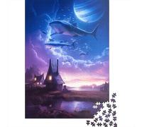 Mystical Worlds Puzzles 1000 Pieces Wooden Puzzles for Adults And Teenager Family Game Christmas Eve Gifts 1000pcs (75x50cm)