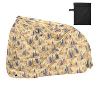 Mystical Yellow Trees Cover for Bike Waterproof Electric Bike Cover Bikes Storage