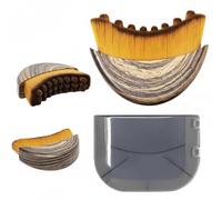 MysticHome Lymphatic Contour Face Brush for Contour Highlighting, Multifunctional Soft Bristles Facial Brush for Blending, Shaping and Defining, Professional Cosmetic Tool for Daily Beauty Use