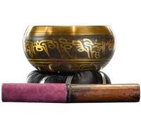 Mystickal Curios 5" Black Tibetan Singing Bowl [Rsb5] -