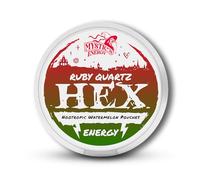 Mystics Caffeine Energy Pouches 15 Count Per Can, 100mg Caffeine Pouch for Athletes, Fitness Enthusiasts, Gamers, Gym Sports, Zero Sugar and No Calories Watermelon HEX