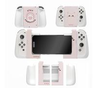 MystiForge Ergonomic Grip and Holder for iPhone/Joycon/iOS, Comfort Stand for Switch/Switch OLED, for Arcade, MFi, PS Remote Play, Xbox Game Pass, Call of Duty, Genshin Impact, 3-in-1 Grip&Stand