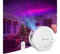 MYSTILUCK Galaxy Star Projector LED Night Light, Timer & Remote Control, Multiple Light Modes, RGB Dimming, Ambient Lights for Kids & Adults, Bedroom Home Cinema, Birthday Christmas Gifts