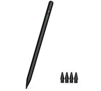 MYSTILUCK Stylus Pen for iPad (2018-2025) - 13 Minutes Fast Charging, Palm Rejection, Compatible Apple iPad 11 A16/10/9/8/7/6th Gen, Pro 12.9/11/13 Inch M4, Air 3/4/5/M2/M3, Mini 5/6/7 (Black)