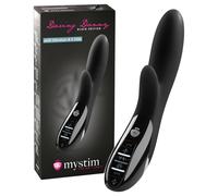 mystim Daring Danny - electro-stimulating vibrator (black)