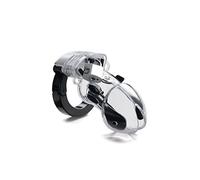 Mystim Pubic Enemy No 1 E-Stim Cock Cage, Clear