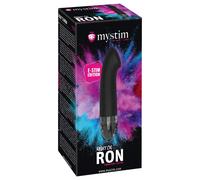 Mystim Right on Ron E-Stim - Electro G-Spot Vibrator (Black)