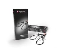 Mystim Rodeo Robin E-Stim Penis Strap Set, Black