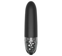 Mystim Sleek Freak E-Stim - Rechargeable Electro Wand Vibrator (Black)