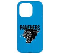 Mystique Panther Head Jungle Wild Cat Retro Graphic Case for iPhone 15 Pro