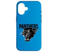 Mystique Panther Head Jungle Wild Cat Retro Graphic Case for iPhone 16
