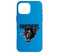 Mystique Panther Head Jungle Wild Cat Retro Graphic Case for iPhone 16 Pro Max