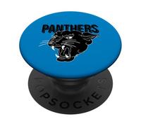 Mystique Panther Head Jungle Wild Cat Retro Graphic PopSockets Adhesive PopGrip