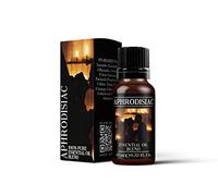 Mystix London | Aphrodisiac Essential Oil Blend 10ml | Cedarwood | Lavender | Orange | Patchouli | Ylang Ylang | Sensual Aromatherapy Oil | for Diffusers & Massage | Vegan, GMO Free