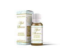 Mystix London | April Showers Scented Oil Blend | 10ml | Fresh & Uplifting Aroma with Tea Tree, Bergamot, Orange & May Chang | Ideal for Diffusers, Skincare & Candles