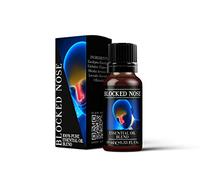 Mystix London | Blocked Nose Pure & Natural Essential Oil Blend 10ml - for Diffusers, Aromatherapy & Massage Blends | Perfect as a Gift | Vegan, GMO Free