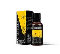 Mystix London | Bug Repellent Essential Oil Blend 10ml | Citronella Based Aromatherapy Oil | Fresh Outdoor Aroma for Home & Travel Use