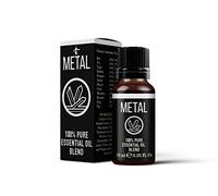 Mystix London | Chinese Metal Element Essential Oil Blend 10ml | Cypress • Eucalyptus • Frankincense • Lavender • Lime • Peppermint | Focus & Renewal Aromatherapy Oil | Vegan, GMO Free
