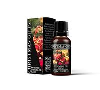 Mystix London | Christmas Gifts Essential Oil Blend 10ml | Frankincense | Myrrh | Orange | Cardamom | Cassia | Patchouli | Vanilla | Warm Festive Aromatherapy Oil | Diffuser Blend | Vegan, GMO Free