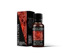 Mystix London | Circulation Pure & Natural Essential Oil Blend 10ml - for Diffusers, Aromatherapy & Massage Blends | Perfect as a Gift | Vegan, GMO Free